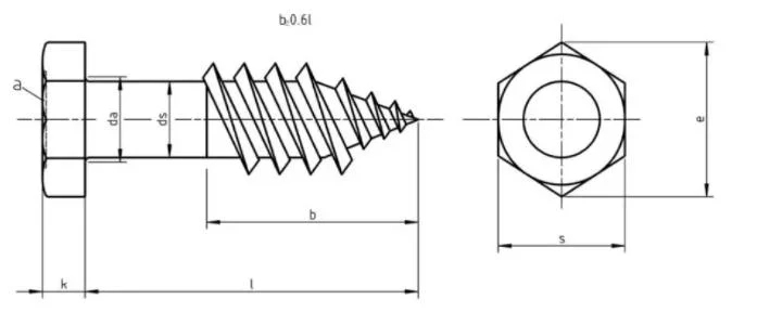 China-Fastener-Carbon-Steel-Zinc-Plated-Stainless-Steel-Self-Tapping-Hex-Head-Wood-Screw-Hexagon-Head-Lag-Screw-DIN571-Wooden-Screw-Hex-Large-Coach-7