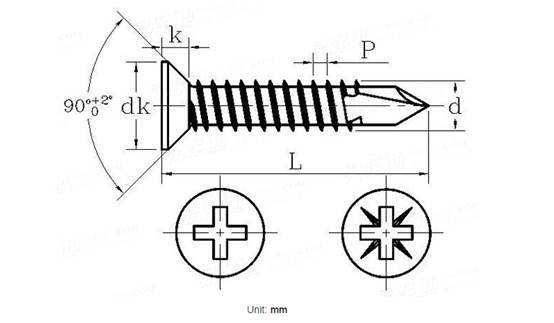 Cross-Recessed-Countersunk-Self-Drilling-Screws-(4)