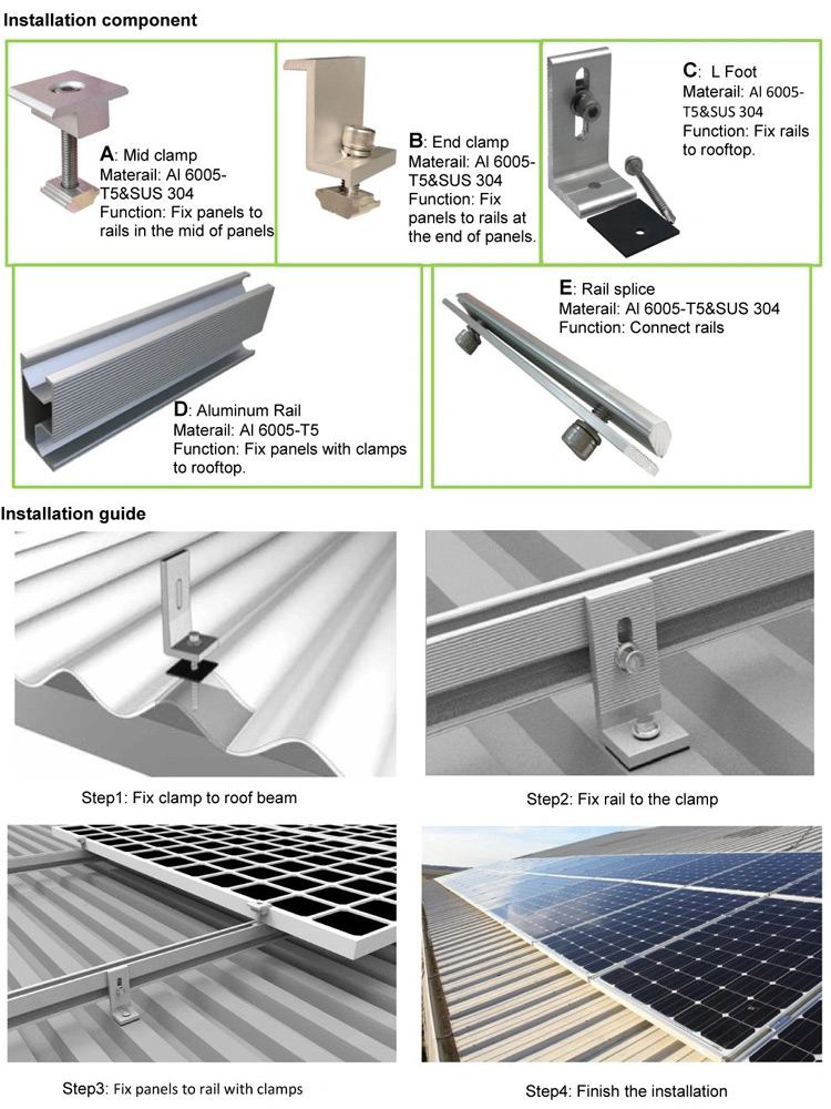 Sostre metàl·lic-Estructura-Solar-Sostre-de-llauna-Muntatge-Panell-Solar-2